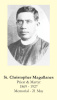 St. Christopher Magallanes Prayer Card